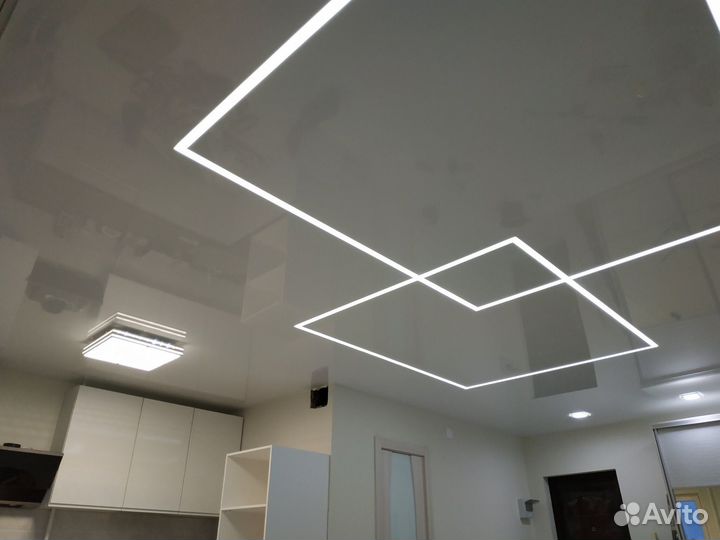 Натяжные потолки установка монтаж с гарантией
