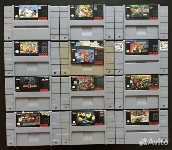 Игры Супер Нинтендо ntsc USA купить в Москве | Электроника | Авито
