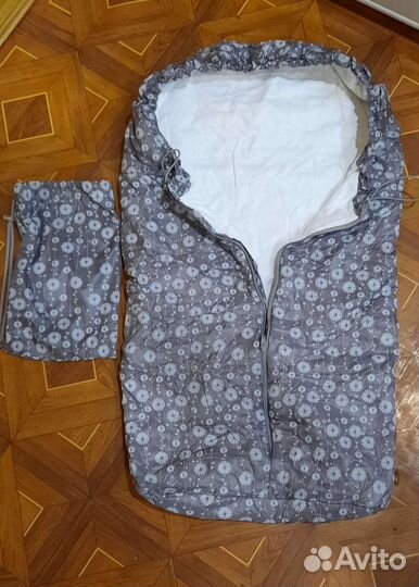 Конверт в коляску демисезонный