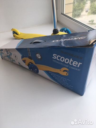 Самокат scooter детский новый