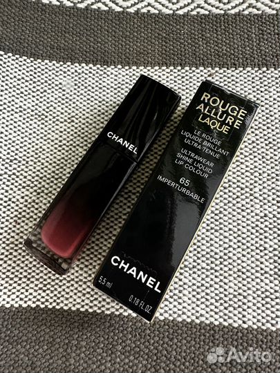 Chanel rouge allure laque 65 помада