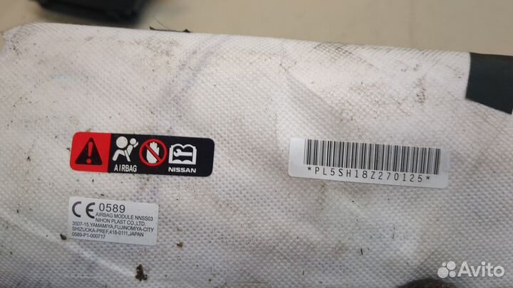 Подушка безопасности в сиденье Nissan Leaf 2017, 2019