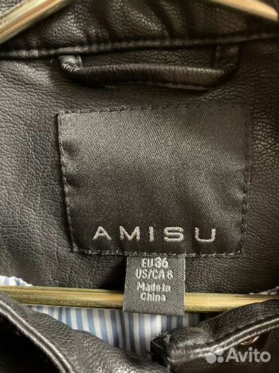 Куртка из экокожи