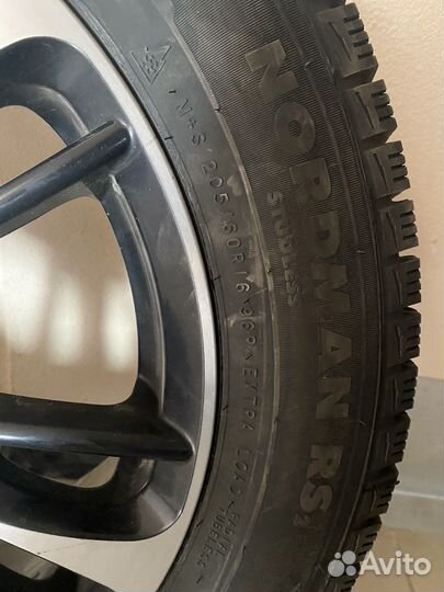 R16 Nokian Tyres Nordman RS2 205/60, PCD 5x105 DIA 56.6