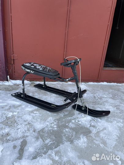 Детский снегокат бу