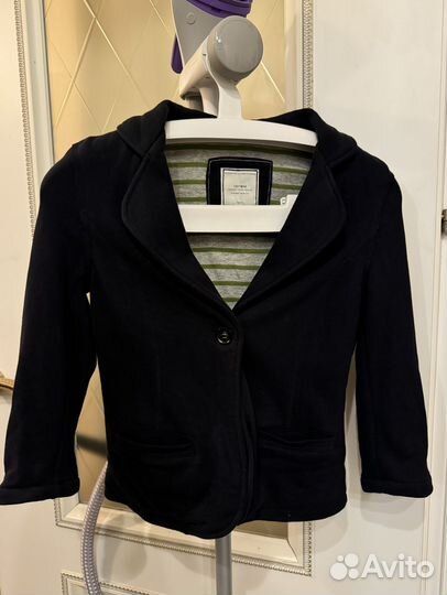 Синий пиджак Tatuum 40 размера 100% хлопок