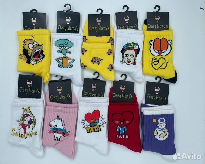 Носки с рисунком