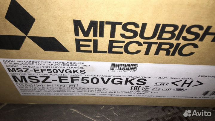 Mitsubishi Еlectric MSZ-EF25/35/42/50vgkw/B/S