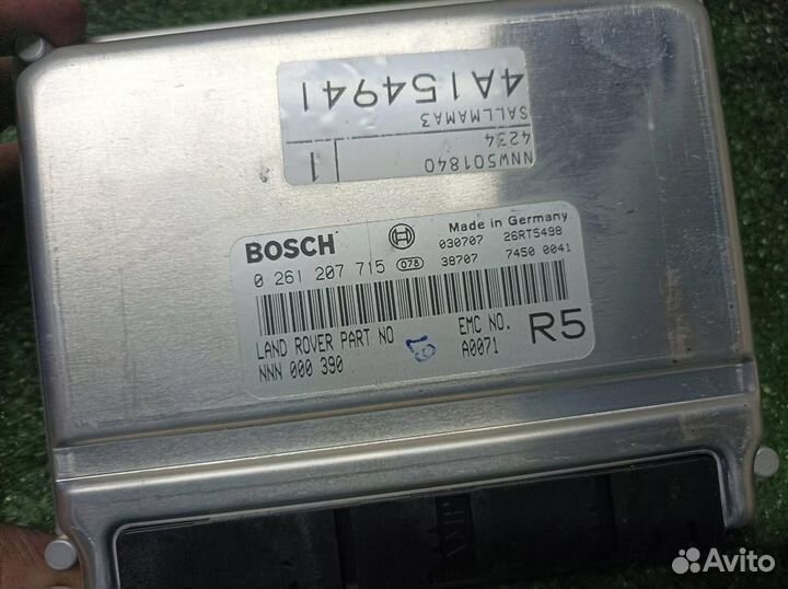 Блок управления двигателем Land Rover