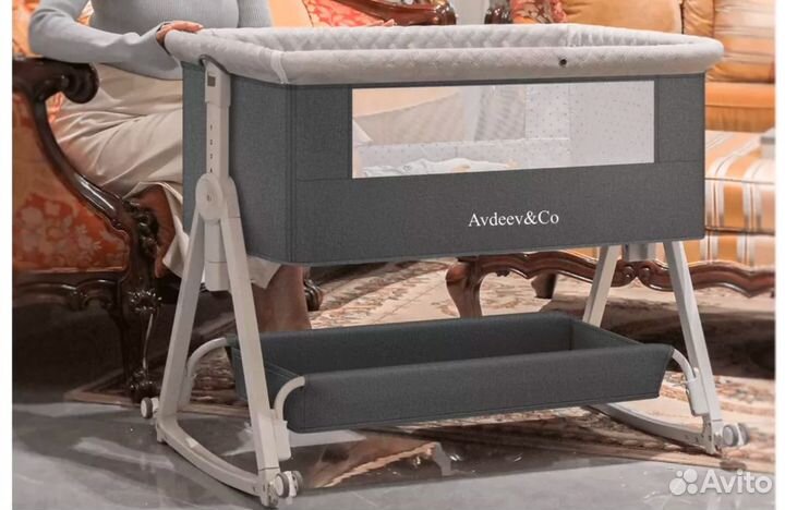 Колыбель для новорожденных приставная