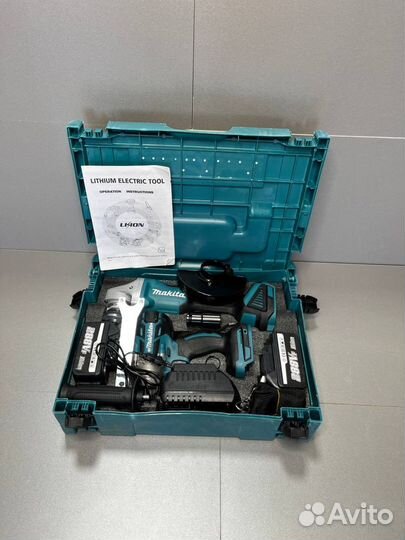 Набор Makita 2в1 Ушм+гайковерт 288v