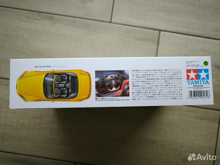 Сборная модель 1/24 Honda S2000 (Tamiya)