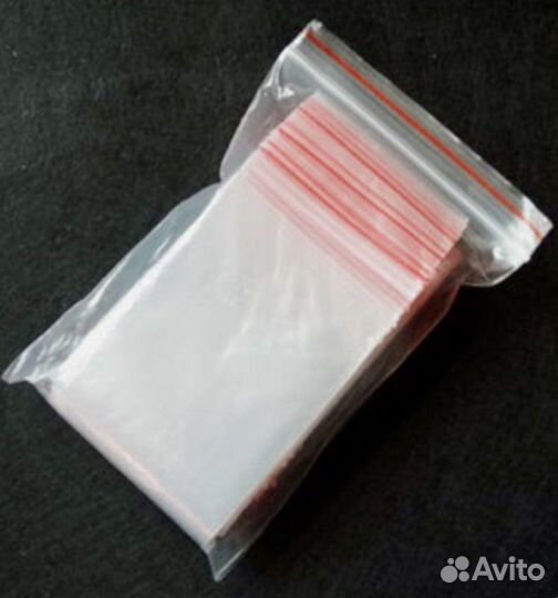 Пакеты с замком Zip-Lock 10х15 см, 100 шт