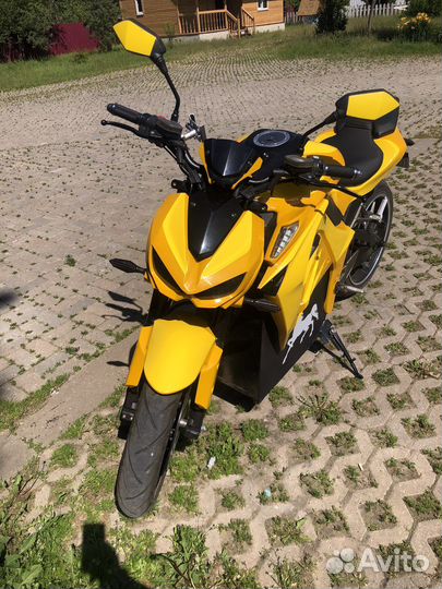 Электромотоцикл 72v 180ah