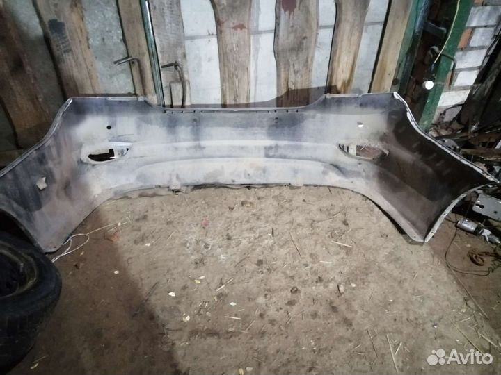 Бампер hyundai solaris задний