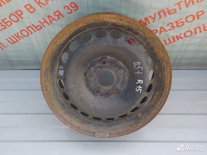 Диск штампованный штамп Фольксваген Пассат Б5+