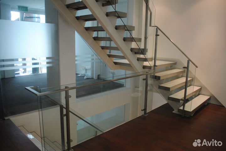 Ограждения из стекла