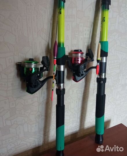 Удочки в сборе