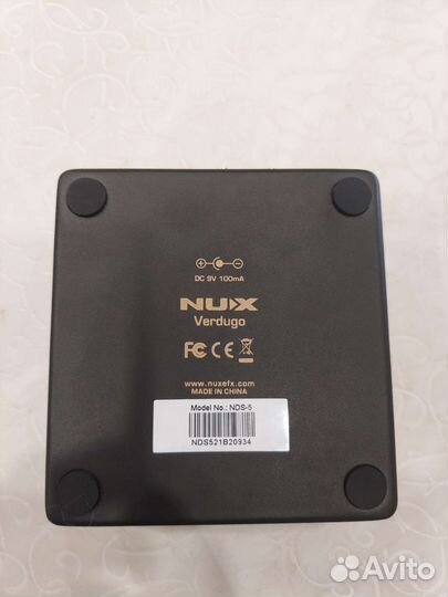 Гитарная педаль nux fireman