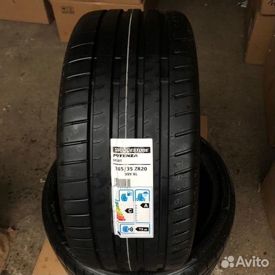 Bridgestone Potenza Sport 295/30 R20 и 265/35 R20 99Y