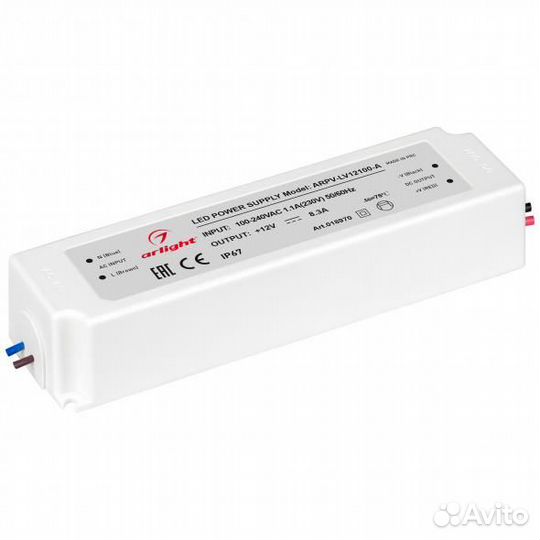 Arlight Блок питания arpv-LM12100 (12V, 8.3A, 100W