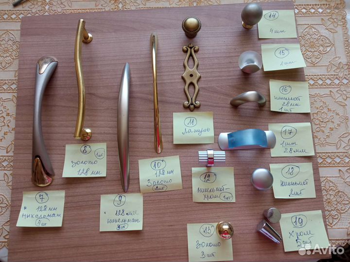 Мебельные ручки