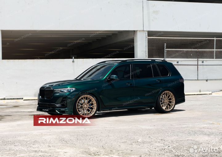 Кованые диски R22 на BMW X7 M50i