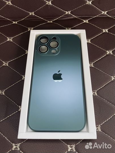 Чехол для iPhone 13/14 pro max матовое стекло