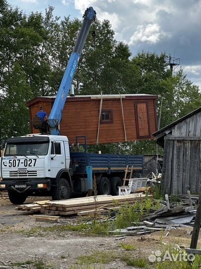 Баня из профилированного бруса 90х140