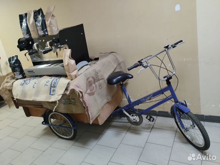 Велокофейня, готовый бизнес кофе с собой