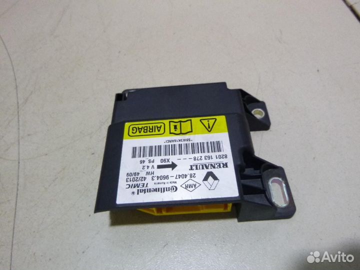 Блок управления AIR BAG Logan 2005-2014