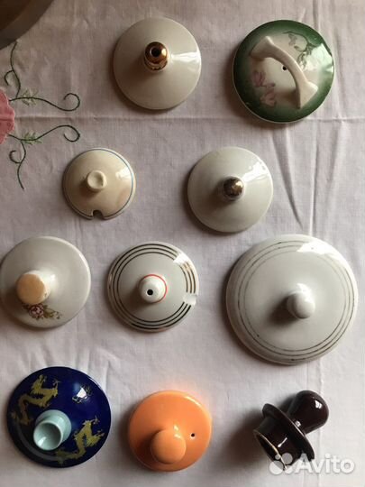 Крышки фарфор