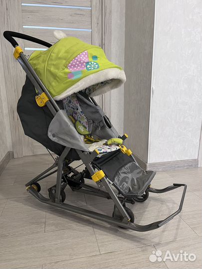 Коляска санки