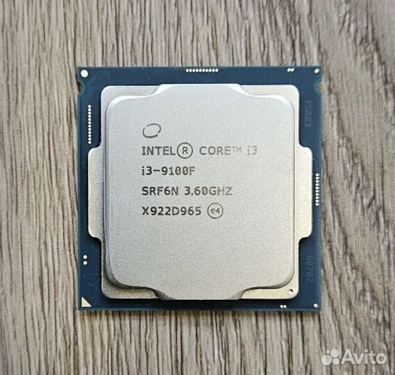 Core i3-9100f
