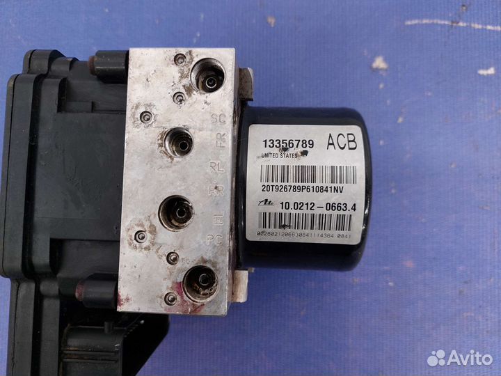 Блок ABS Opel Astra J