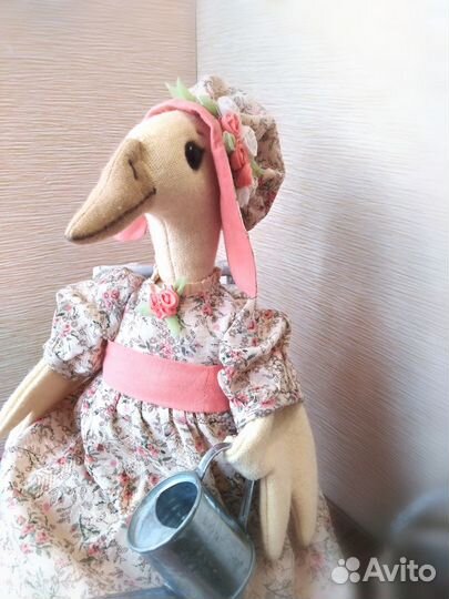 Интерьерная кукла гусочка Надин