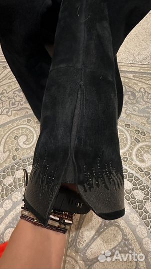 Сапоги ботфорты