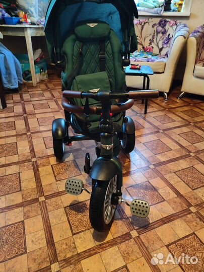 Детский трехколесный велосипед бу