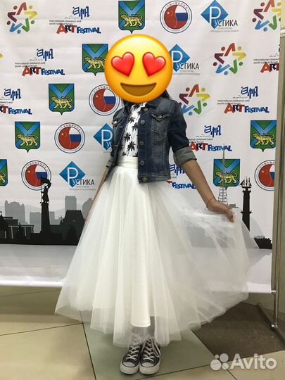 Юбка фатиновая