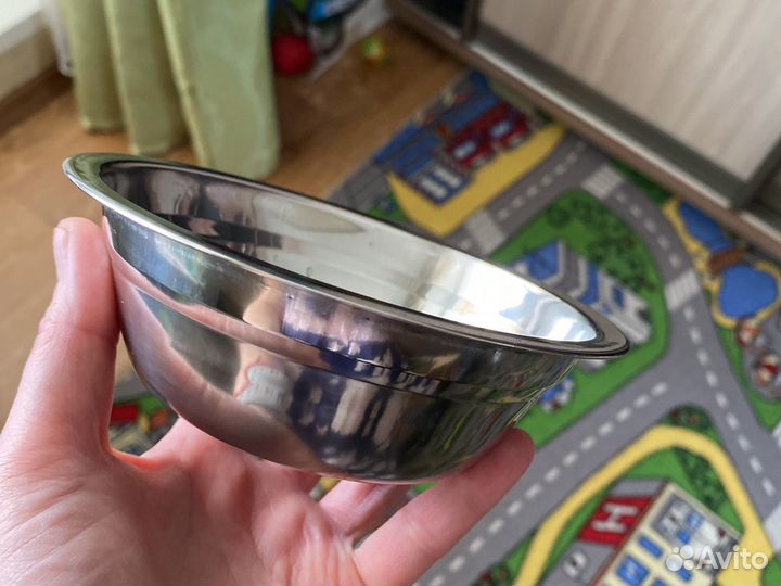 Подставка с мисками металлическая Homeret D14 см 2