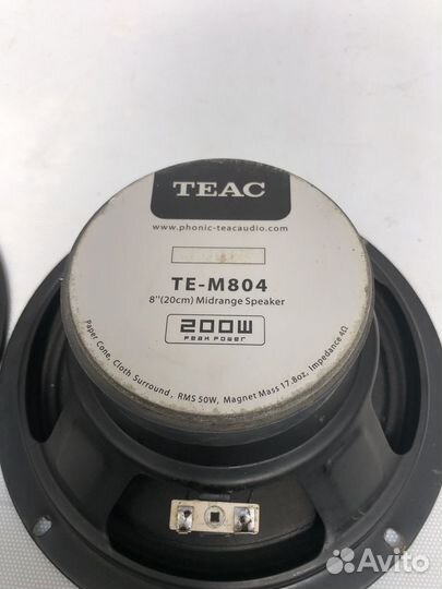 Широкополосные динамики teac TE-M804