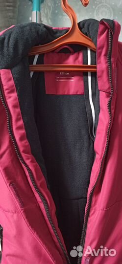 Детский зимний комбинезон на девочку 122