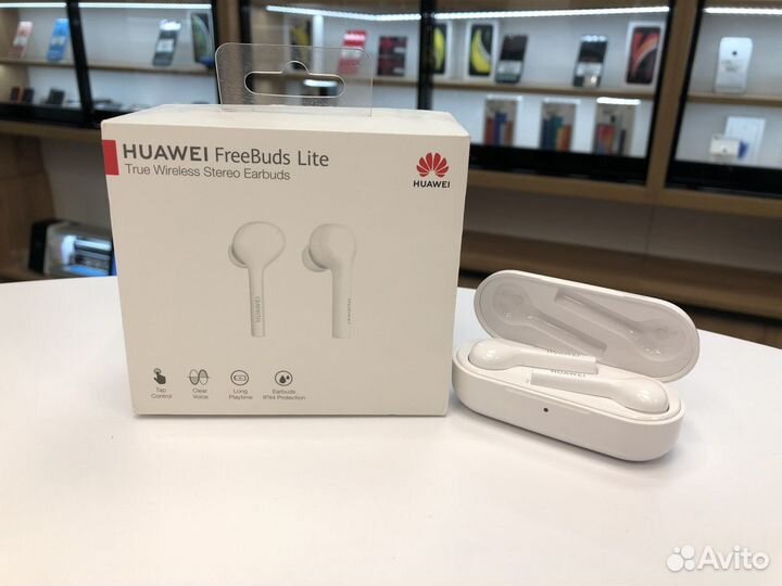 Беспроводные наушники Huawei FreeBuds Lite White