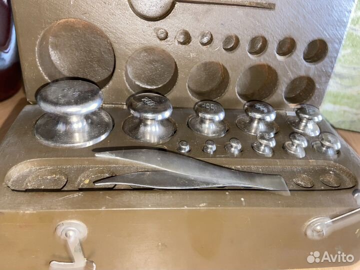 Мерные гирьки набор для весов СССР