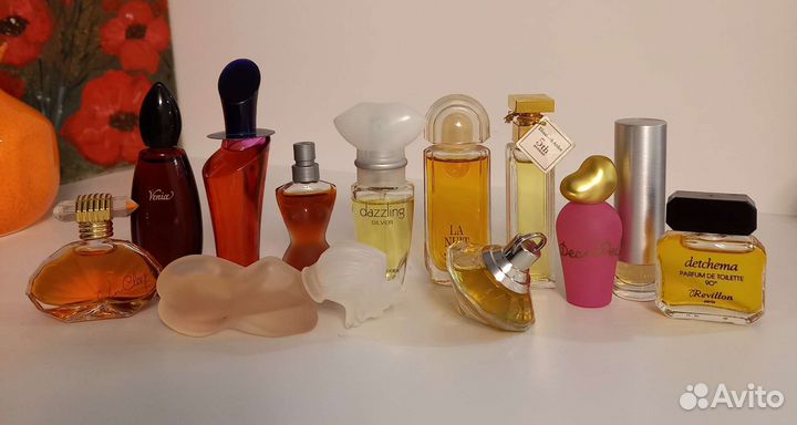 Винтажные миниатюры духи