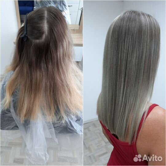 Окрашивание волос