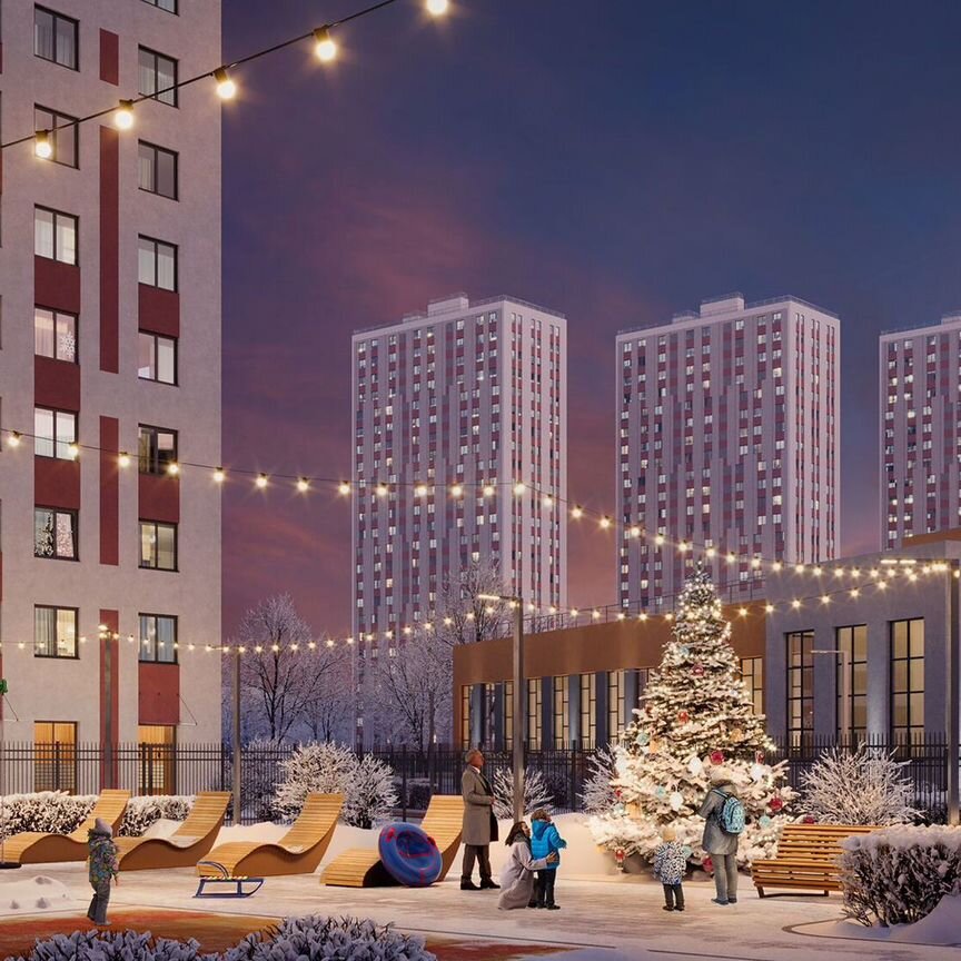 1-к. квартира, 36,9 м², 20/25 эт.