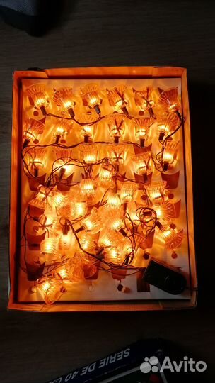 Музыкальная гирлянда колокольчики 40