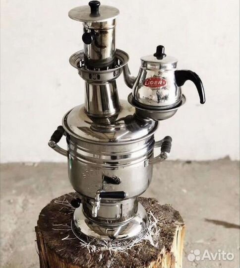 Самовар на дровах, новый