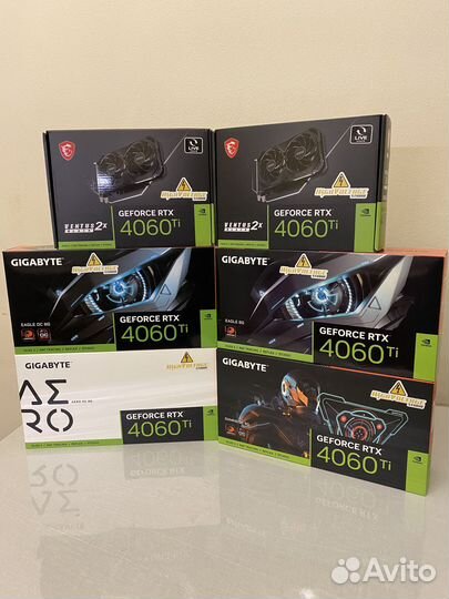 Новые RTX 4060,4070,4080,4090 (Super в наличии)